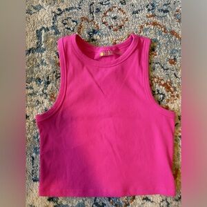 Pink ZELLA athletic tank top